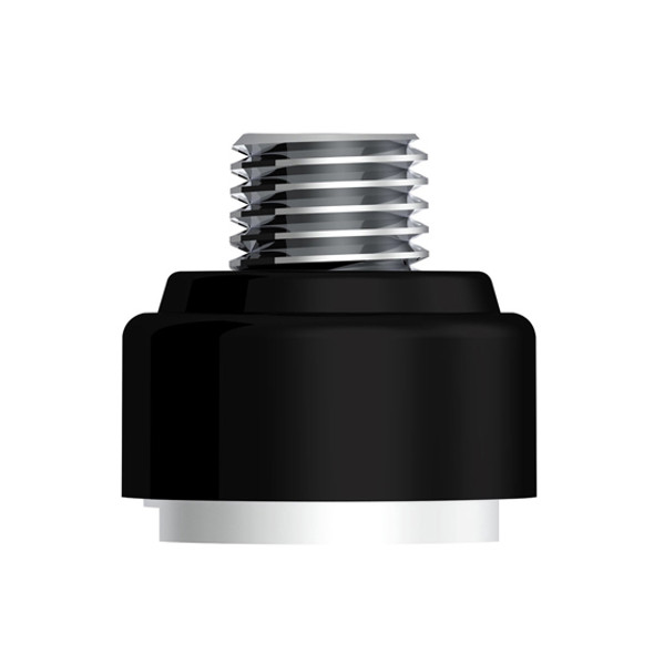 M30 X 3.5 Thread- On Gearshift Adapter W/ LED Mount- Matte Black For Eaton- Fuller 9/10 Speed