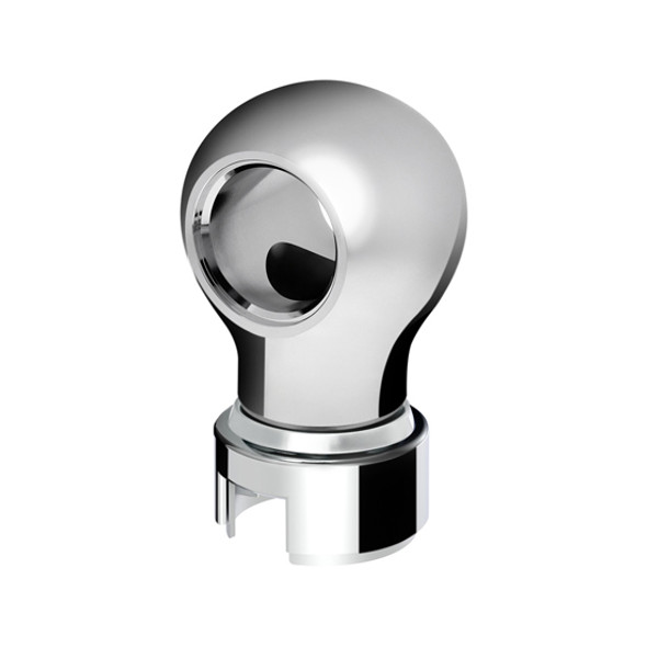Thread-On Charlotte Style Gearshift Knob With 13/15/18 Speed Adapter- Chrome