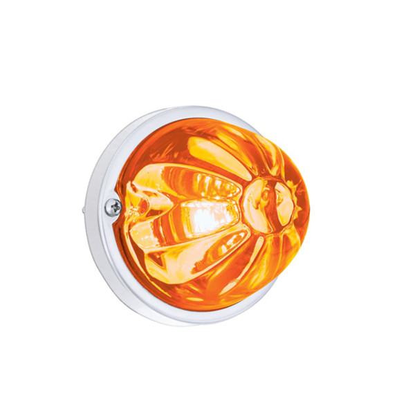 Glass Watermelon Marker Light Kit- Amber LED/ Clear Lens