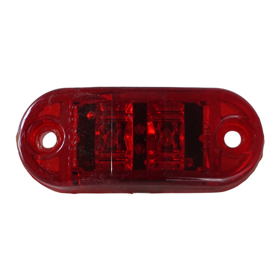 Red Oval Challenger LED Light Without Bezel