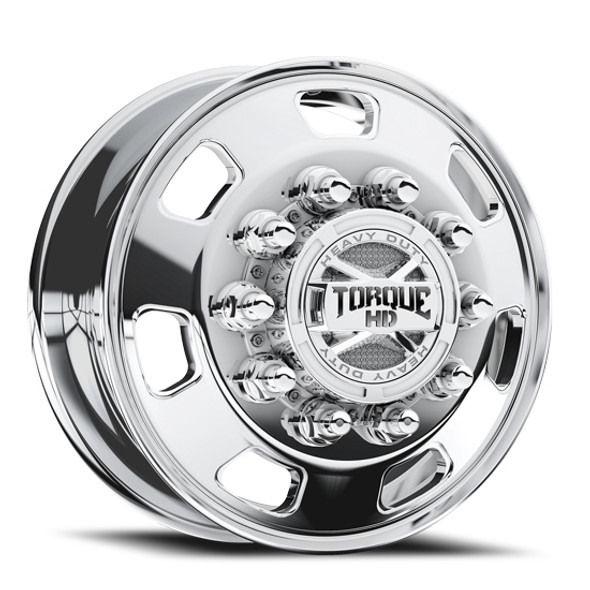 22.5 X 8.25 Inch Polished Aluminum Luxe Steer/ Inside Drive Wheel