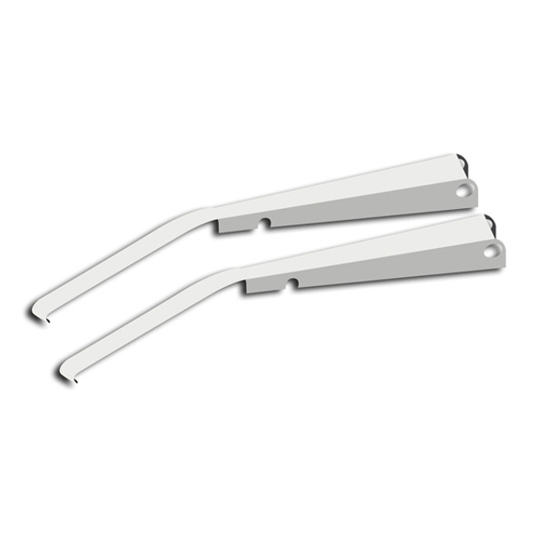 Stainless Steel Wiper Arm Covers Fits Mack