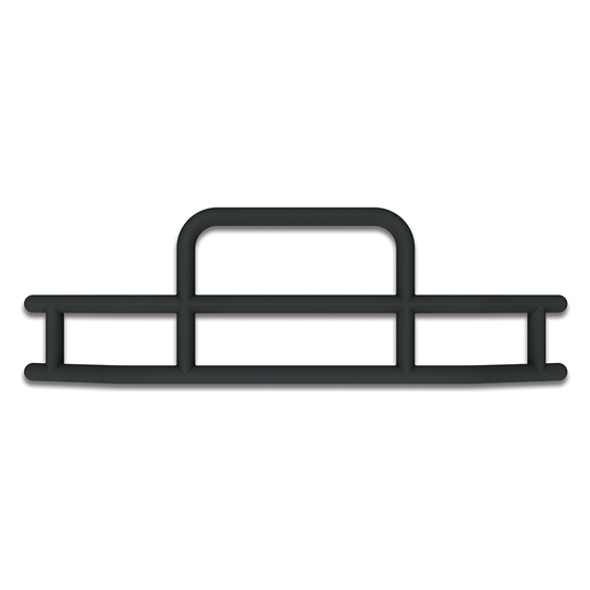 Volvo VNL Gen II Matte Black Steel HighwayShield I15 Grille Guard & Bracket Kit