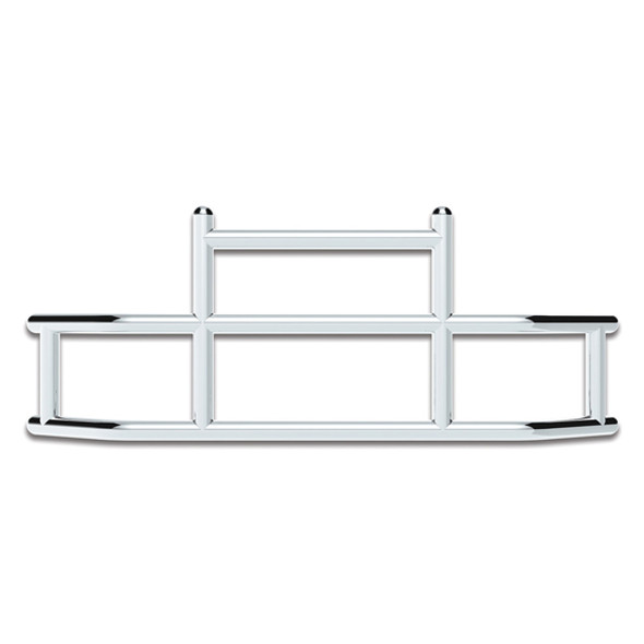Volvo VNL Gen III Stainless Steel HighwayShield I20R Grille Guard & Bracket Kit