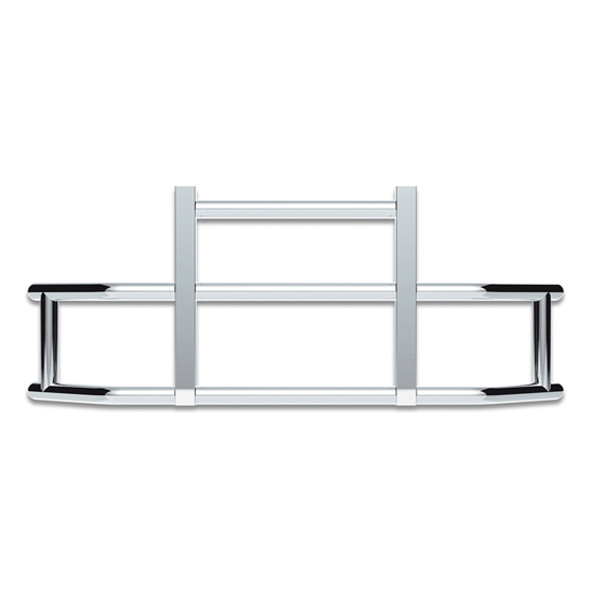 Volvo VNL Gen III Stainless Steel HighwayShield I25R Grille Guard & Bracket Kit