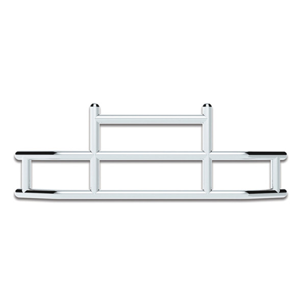 Volvo VNL Gen III Stainless Steel HighwayShield I20 Grille Guard & Bracket Kit