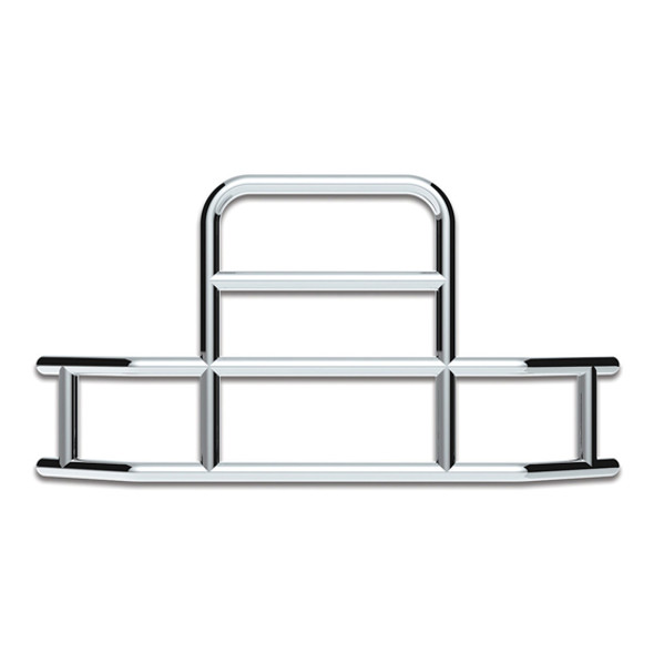 Volvo VNL Gen III Stainless Steel HighwayShield I85R Grille Guard & Bracket Kit