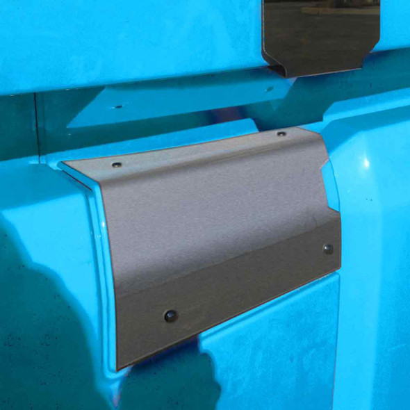 Stainless Steel DEF Tank Door Cover Fits Volvo VNL Gen II / Gen III