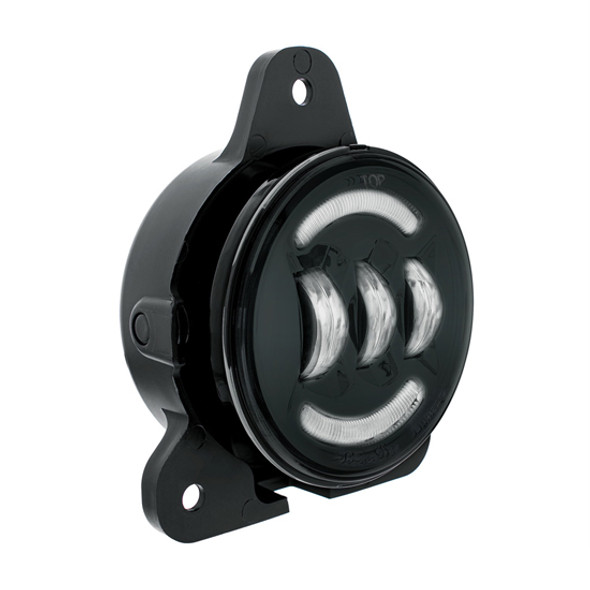 Blackout 6 LED Projector Fog Light Fits Volvo VNR