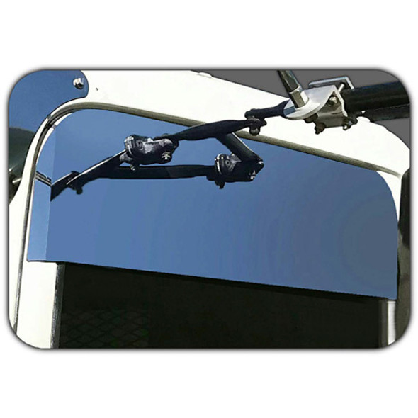 8 Inch Stainless Steel Munster Chop Top Window Door Panel Fits Hino