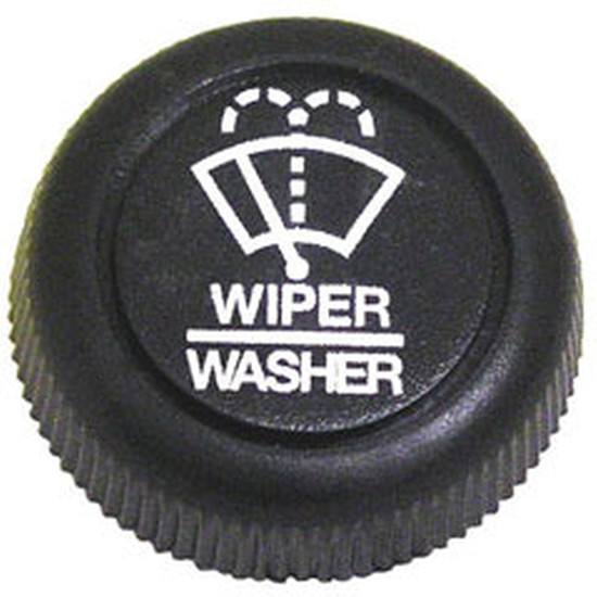 Black Plastic Wiper Washer Knob- No Indicator Replaces 12342682, C1353Spr, 47008767, 01272590, Ba40400