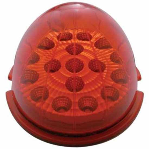 Dual Function 17 LED Reflective Cab Light - Red LED/ Red Lens