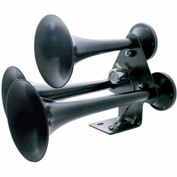 Economy Black 3 Trumpet Train Horn