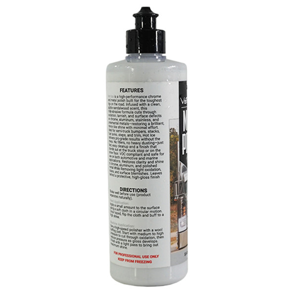 16 Oz Vendetta Hot Ice Metal Polish- Sandalwood Scent