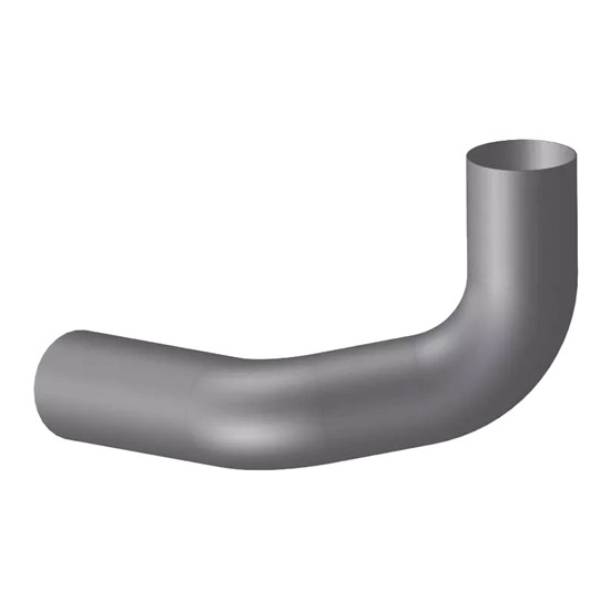 BESTfit 5 Inch Multi- Bend Pipe Replaces 4ME-41125M For Mack CXN613 Vision