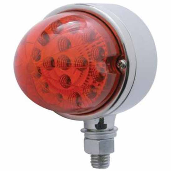 Red 17 LED Dual Function Reflector Single Face Light