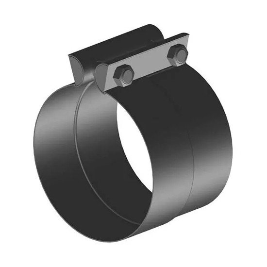 BESTfit 4 Inch Aluminized Steel Butt Joint Clamp