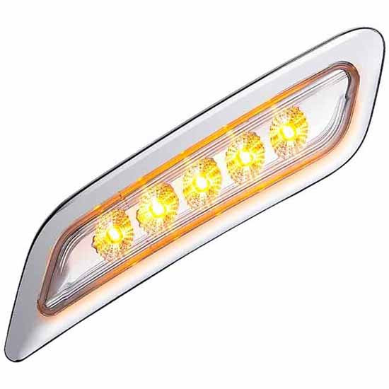 6 Inch 6. Turn And Marker Door Mount Led For Driver Side For Peterbilt 579