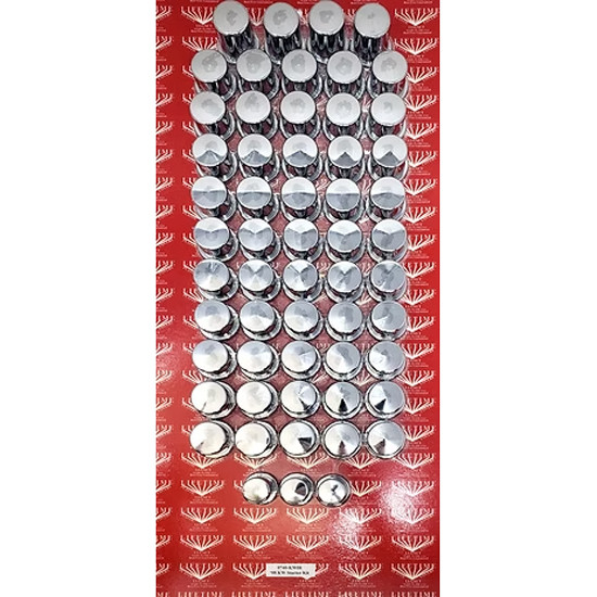 Frame Nut Cover Kit For Kenworth T660, T680, T700, T800, W900B, W900L