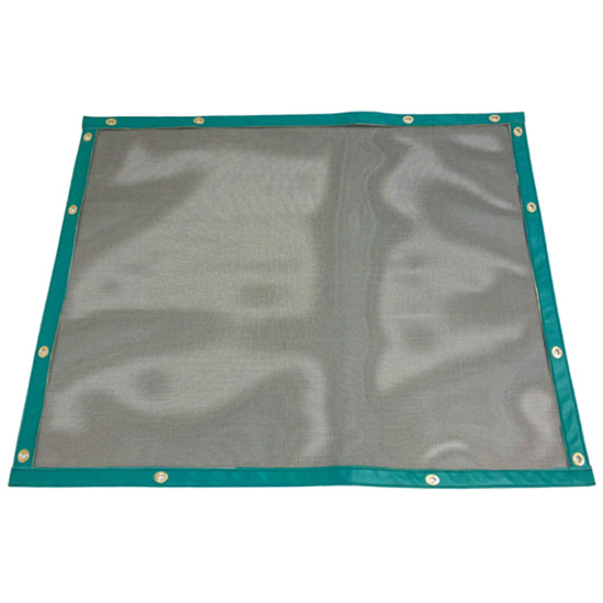 Black Bug Screen With Marine Trim For Kenworth T2000