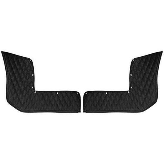 Quilted Fender Guard With J Hook Fits Kenworth