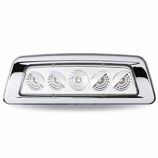 Amber Clear Led Fender Marker Light For Kenworth T680, T700, T880 Driver Side