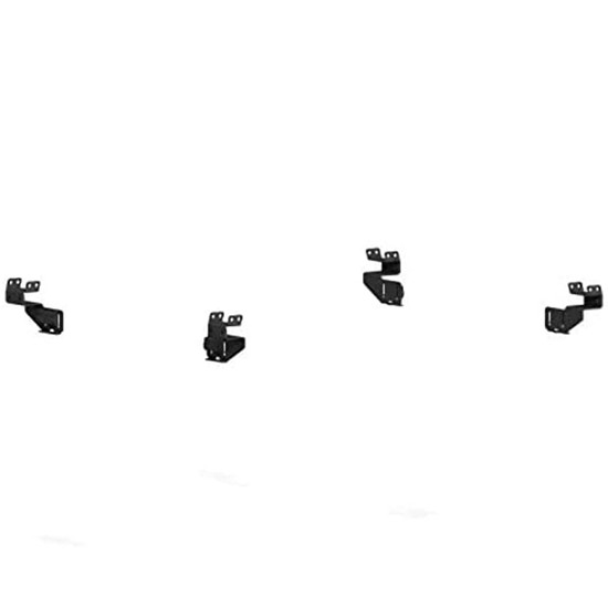 Road Armor Treck Drill - Less Tonneau Cover Mounting Bracket Kit - Textured Black For Ford F150