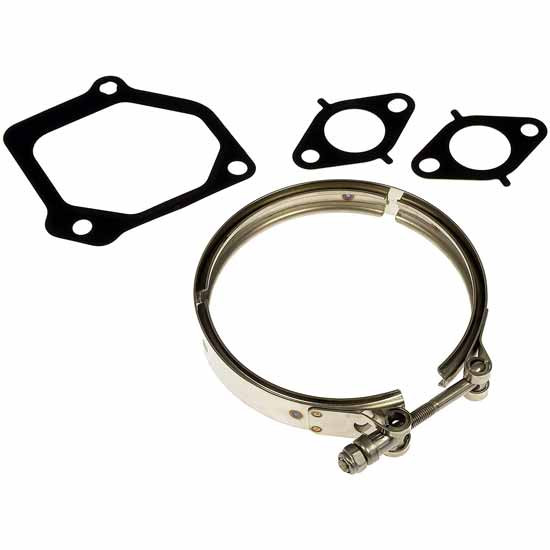 Intake Throttle Gasket Kit Includes House Clamp And Gasket For International Prostar And Transtar