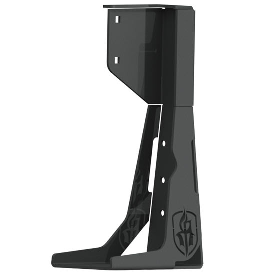 Road Armor Stealth Rear Tire Carrier Hilift Jack Mount - Textured Black For Jeep Wrangler 2018 - Current