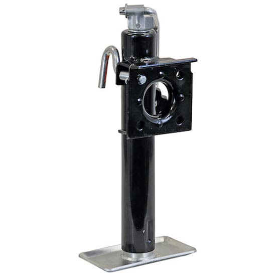 10 Inch Top Wind Jack With Swivel Mount Travel 2000 Lb Capacity