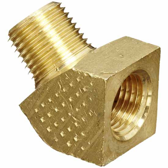 8 Inch 1/ Brass 45 Degree Street Elbow