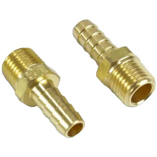 4 Inch 5/16 X 1/ Male Barbed Hose Connector