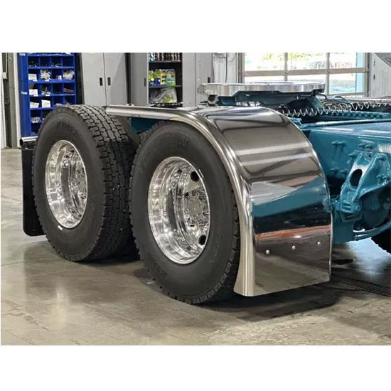 80 Inch Hogebuilt Stainless Steel Ultimate Low Rider Half Fender