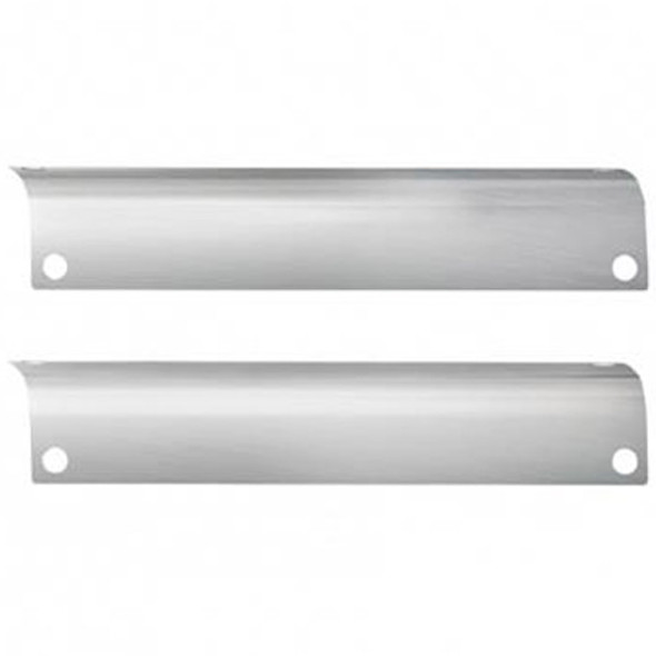 Stainless Steel Front Step Trim For Peterbilt 386 - Pair