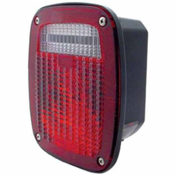 Combination Stop,Turn, Back-up, Tail Light and License Light W/ Red Reflectorized Lens