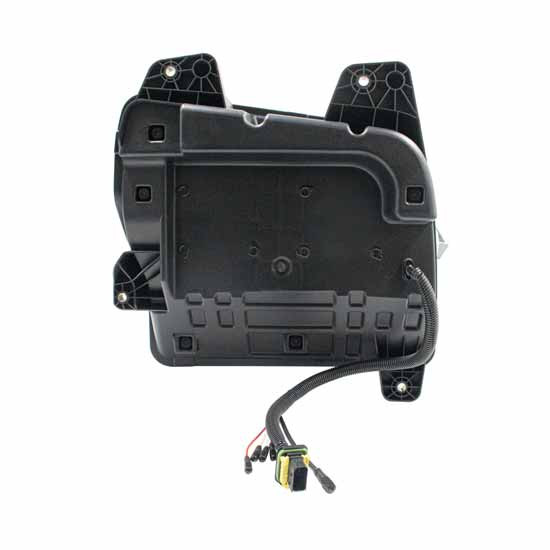 Black High Power 10 Led Headlight- Passenger Side For Kenworth W990