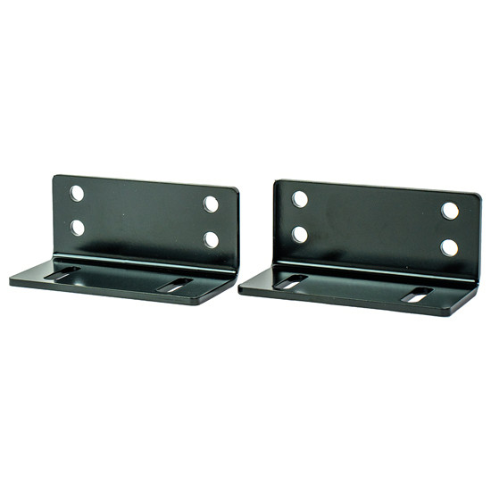 Ez Claw Black Steel International Airfoil Adapter Bracket For International Day Cab Trucks With C Channel Air Fairing Brackets