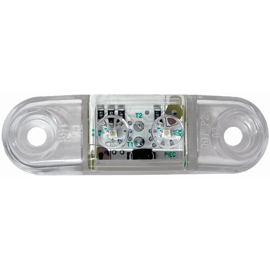 Mini 2 Diode Utility Light- White Led/ Clear Lens