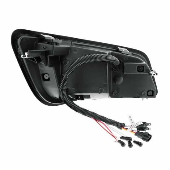 Black 10 Led Headlight- Driver Side For Hino 238, 258, 268 And 338