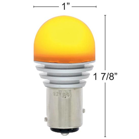 High Power 1157 LED Bulb - Amber