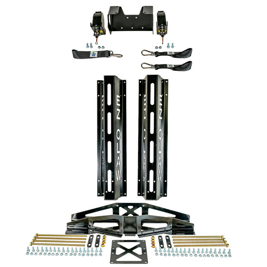 Ez Claw Center Post Mount 4-In-1 Wrapped And Hydraulic Line Saver Kit With 3 Slings, 30 Lb And 40 Lb Tensioner