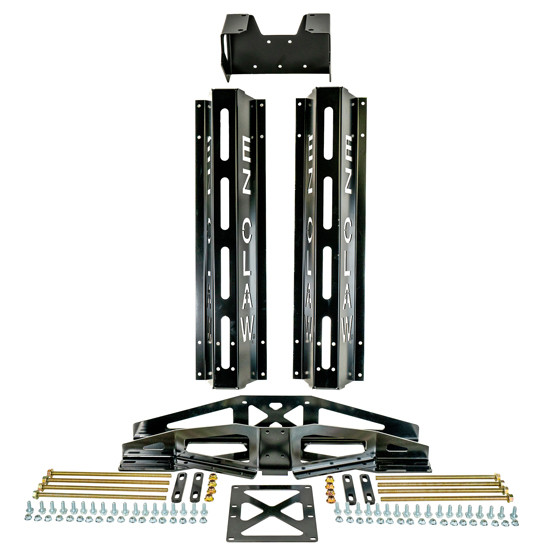 Ez Claw Black Steel Center Post Mount