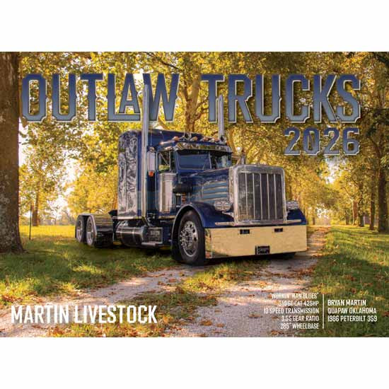 2026 Chrome Shop Mafia Calendar, 13 Month