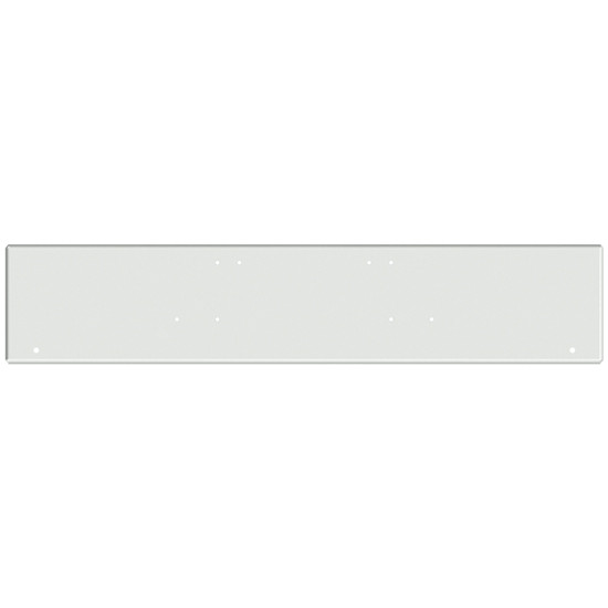 18 Inch Chrome Texas Boxed End Bumper With 2 Rnd 3/4 Inch And End Bulls Eye Light Holes For Freightliner