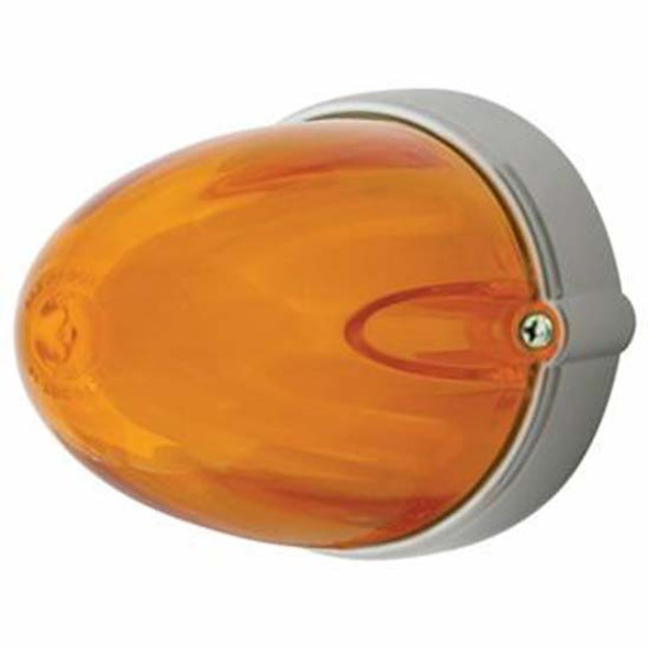 9 LED Dual Function Glo Light Watermelon Grakon 1000 Flush Mount Kit - Amber LED / Amber Lens