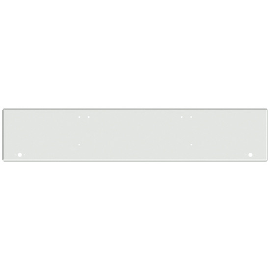 20 Inch Chrome Texas Boxed End Bumper With 2 M1 - P1 Light Holes For Freightliner Coronado New Style, 122 Sd SFA