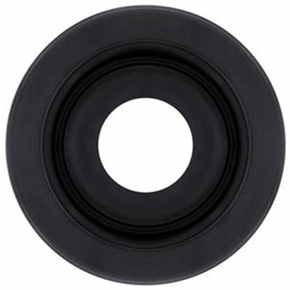 Black Rubber 2.5 Inch Grommet - Wide Lip