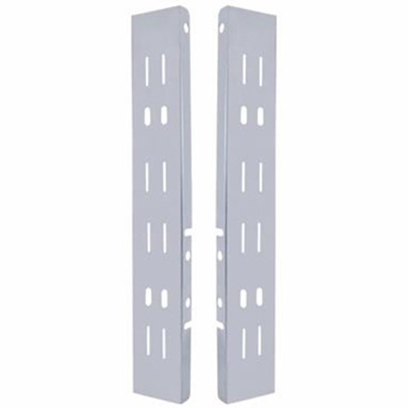 Ss Front Air Cleaner Bracket W/ Light Bar Cutouts - Pair For Peterbilt 378, 379