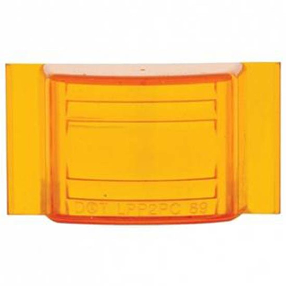 Narrow Rail Clearance Side Marker Light Lens - Amber