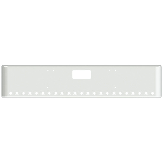 22 Inch Chrome Steel Texas Bumper With O Lights For Freightliner Coronado And 122Sd SFA 2010-Current